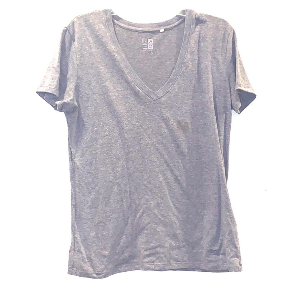 Grey Blue PacSun V-neck